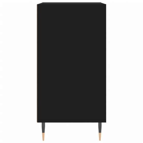Komoda crna 57 x 35 x 70 cm od konstruiranog drva - Crna 1 Cijena