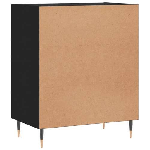 Komoda crna 57 x 35 x 70 cm od konstruiranog drva - Crna 1 Cijena