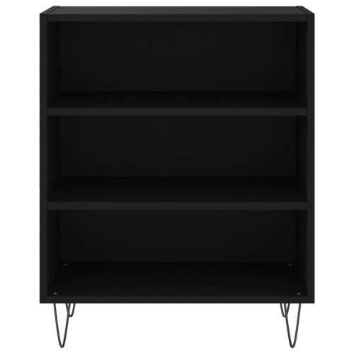 Komoda crna 57 x 35 x 70 cm od konstruiranog drva - Crna 1 Cijena
