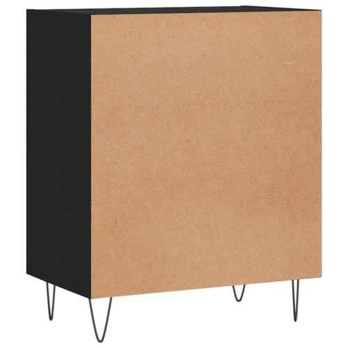 Komoda crna 57 x 35 x 70 cm od konstruiranog drva - Crna 1 Cijena
