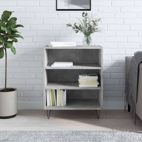 Komoda siva boja betona 57 x 35 x 70 cm od konstruiranog drva - Beton siva 1 Cijena