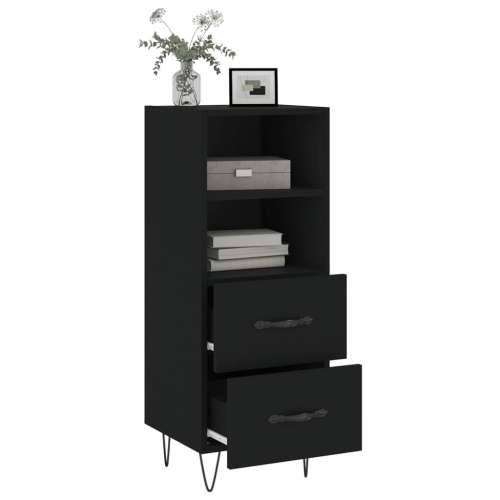 Komoda crna 34,5 x 34 x 90 cm od konstruiranog drva - Crna 1 Cijena