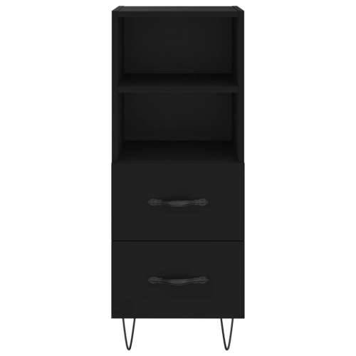 Komoda crna 34,5 x 34 x 90 cm od konstruiranog drva - Crna 1 Cijena