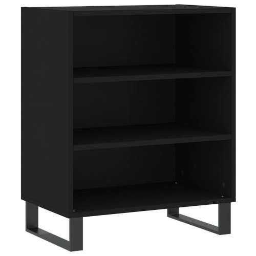 Komoda crna 57 x 35 x 70 cm od konstruiranog drva - Crna 1 Cijena