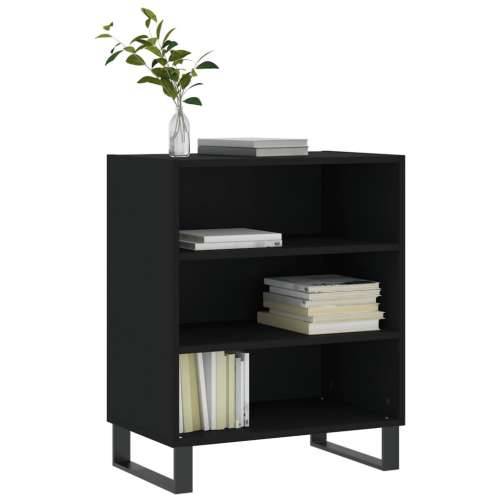 Komoda crna 57 x 35 x 70 cm od konstruiranog drva - Crna 1 Cijena