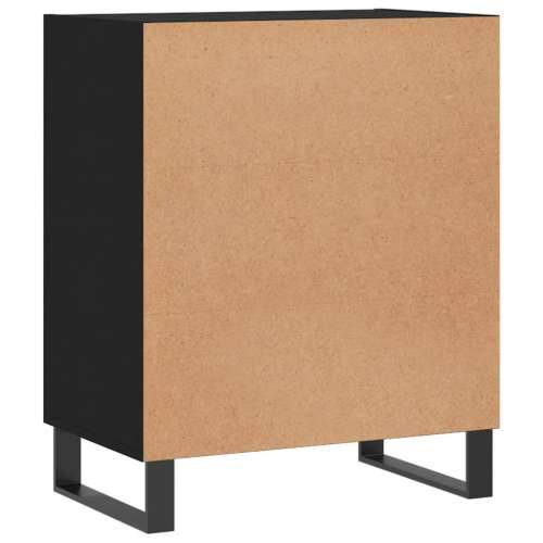 Komoda crna 57 x 35 x 70 cm od konstruiranog drva - Crna 1 Cijena