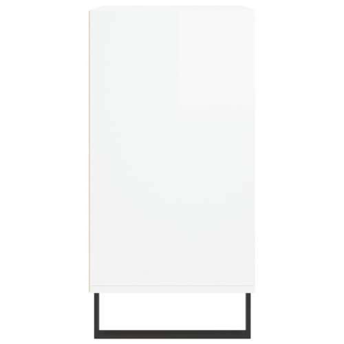 Komoda sjajna bijela 57 x 35 x 70 cm od konstruiranog drva - Visoko sjajno bijela 1 Cijena