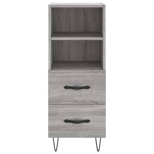 Komoda boja hrasta sonome 34,5x34x90 cm od konstruiranog drva - Sivi hrast sonoma 1 Cijena