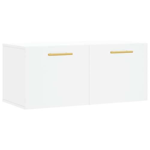 Zidni ormarić bijeli 80 x 36,5 x 35 cm konstruirano drvo - Bijela 80 x 36.5 x 35 cm 1 Cijena