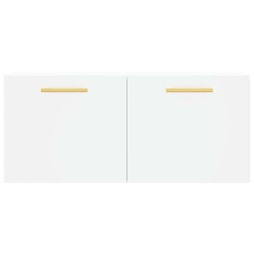 Zidni ormarić bijeli 80 x 36,5 x 35 cm konstruirano drvo - Bijela 80 x 36.5 x 35 cm 1 Cijena