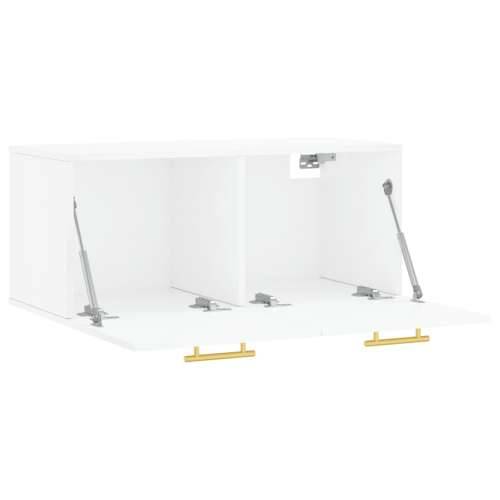 Zidni ormarić sjajni bijeli 80 x 36,5 x 35 cm konstruirano drvo - Visoko sjajno bijela 80 x 36.5 x 35 cm 1 Cijena