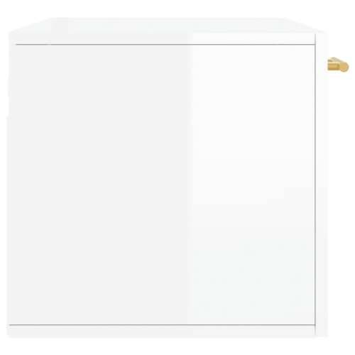Zidni ormarić sjajni bijeli 80 x 36,5 x 35 cm konstruirano drvo - Visoko sjajno bijela 80 x 36.5 x 35 cm 1 Cijena