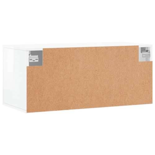 Zidni ormarić sjajni bijeli 80 x 36,5 x 35 cm konstruirano drvo - Visoko sjajno bijela 80 x 36.5 x 35 cm 1 Cijena