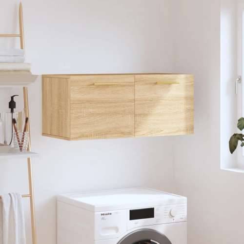 Zidni ormarić boja hrasta sonome 80x36,5x35cm konstruirano drvo - sonoma hrast 80 x 36.5 x 35 cm 1 Cijena