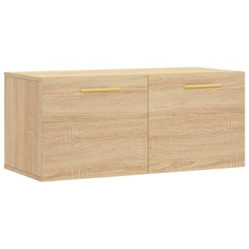 Zidni ormarić boja hrasta sonome 80x36,5x35cm konstruirano drvo - sonoma hrast 80 x 36.5 x 35 cm 1 Cijena