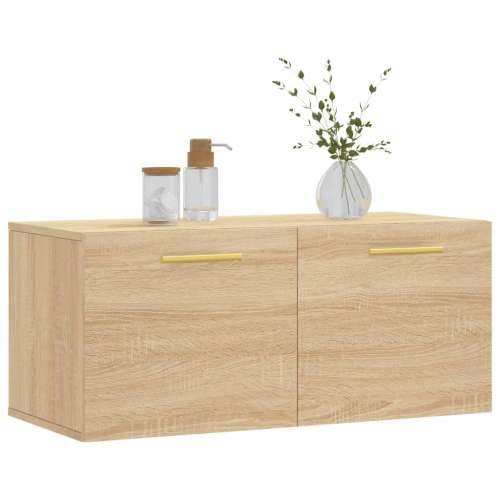 Zidni ormarić boja hrasta sonome 80x36,5x35cm konstruirano drvo - sonoma hrast 80 x 36.5 x 35 cm 1 Cijena