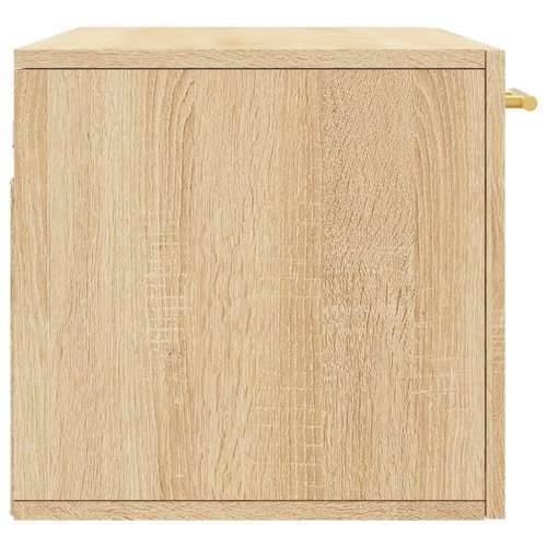 Zidni ormarić boja hrasta sonome 80x36,5x35cm konstruirano drvo - sonoma hrast 80 x 36.5 x 35 cm 1 Cijena