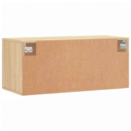 Zidni ormarić boja hrasta sonome 80x36,5x35cm konstruirano drvo - sonoma hrast 80 x 36.5 x 35 cm 1 Cijena