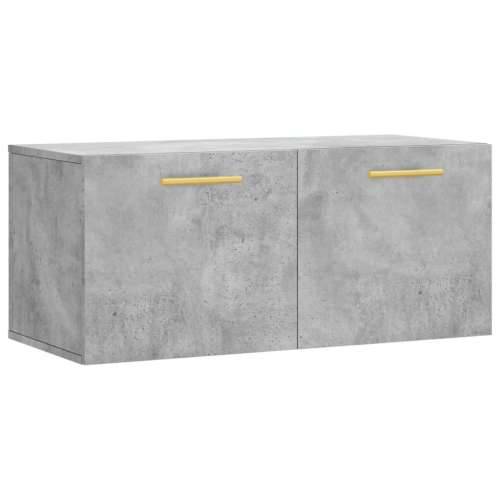 Zidni ormarić boja betona 80x36,5x35 cm od konstruiranog drva - Beton siva 80 x 36.5 x 35 cm 1 Cijena