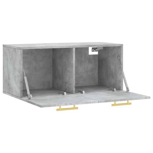 Zidni ormarić boja betona 80x36,5x35 cm od konstruiranog drva - Beton siva 80 x 36.5 x 35 cm 1 Cijena
