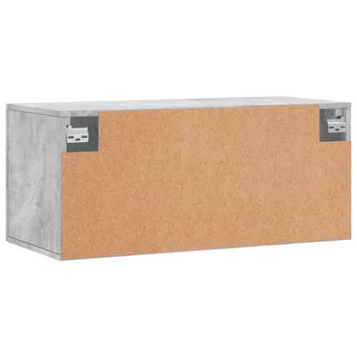 Zidni ormarić boja betona 80x36,5x35 cm od konstruiranog drva - Beton siva 80 x 36.5 x 35 cm 1 Cijena