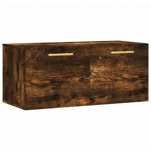 Zidni ormarić boja hrasta 80x36,5x35 cm konstruirano drvo - Dimljeni hrast 80 x 36.5 x 35 cm 1 Cijena
