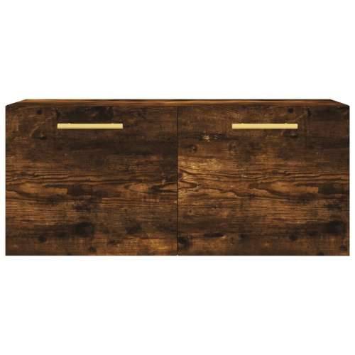 Zidni ormarić boja hrasta 80x36,5x35 cm konstruirano drvo - Dimljeni hrast 80 x 36.5 x 35 cm 1 Cijena