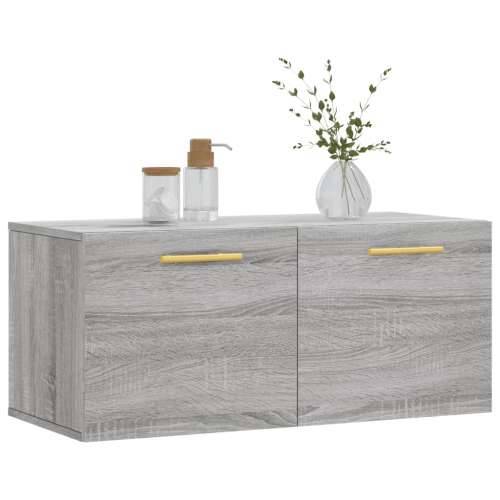 Zidni ormarić boja hrasta sonome 80x36,5x35cm konstruirano drvo - Sivi hrast sonoma 80 x 36.5 x 35 cm 1 Cijena