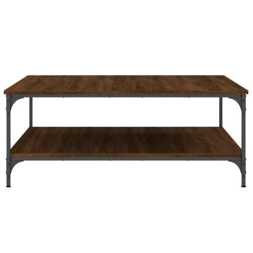 Stolić za kavu boja hrasta 100x100x40 cm konstruirano drvo Smeđi hrast 100 x 100 x 40 cm 1 Cijena