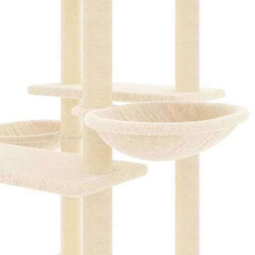 Gumirano pluto - Rola gumiranog pluta sa stupovima za grebanje krem 133 cm Krema Cijena