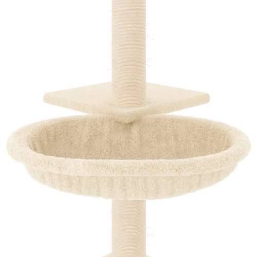 Gumirano pluto - Rola gumiranog pluta sa stupovima za grebanje krem 72 cm Krema Cijena