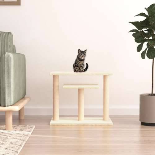 Grebalica za mačke s platformama krem 62,5 cm