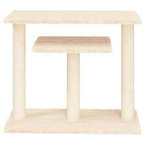 Grebalica za mačke s platformama krem 62,5 cm - Krema Cijena