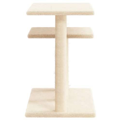Grebalica za mačke s platformama krem 62,5 cm - Krema Cijena