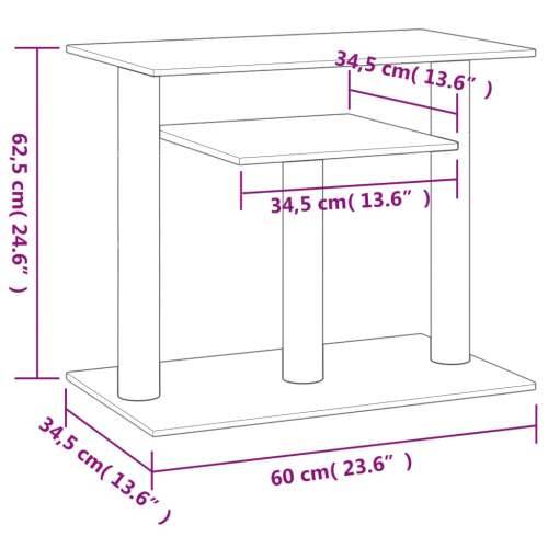 Grebalica za mačke s platformama krem 62,5 cm - Krema Cijena