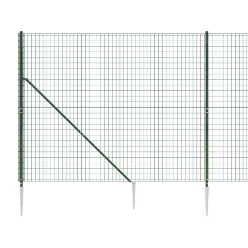 Žičana ograda sa šiljastim držačima zelena 1,4 x 25 m - Zelena 1.4 x 25 m 1 Cijena