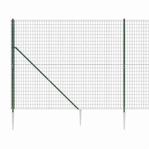 Žičana ograda sa šiljastim držačima zelena 1,4 x 25 m - Zelena 1.4 x 25 m 1 Cijena