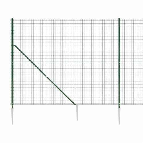 Žičana ograda sa šiljastim držačima zelena 1,6 x 25 m - Zelena 1.6 x 25 m 1 Cijena
