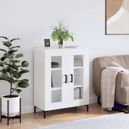 Komoda bijela 69,5x34x90 cm od konstruiranog drva - Bijela 1 Cijena