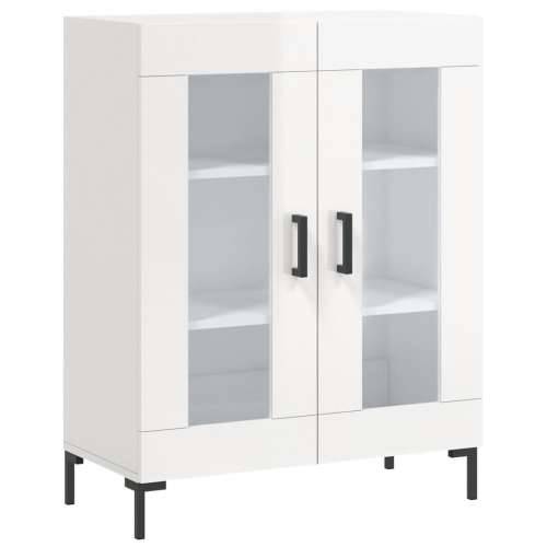Komoda sjajna bijela 69,5x34x90 cm od konstruiranog drva - Visoko sjajno bijela 1 Cijena