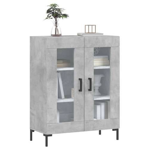 Komoda siva boja betona 69,5x34x90 cm od konstruiranog drva - Beton siva 1 Cijena