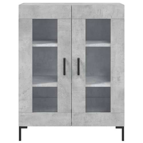 Komoda siva boja betona 69,5x34x90 cm od konstruiranog drva - Beton siva 1 Cijena