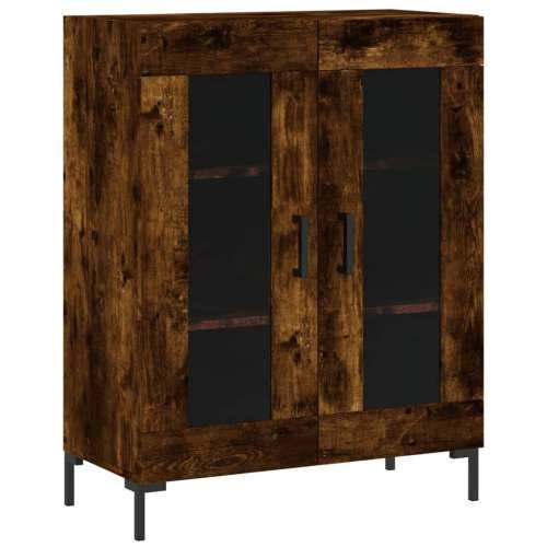 Komoda boja dimljenog hrasta 69,5x34x90 cm konstruirano drvo - Dimljeni hrast 1 Cijena