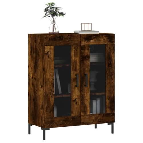 Komoda boja dimljenog hrasta 69,5x34x90 cm konstruirano drvo - Dimljeni hrast 1 Cijena