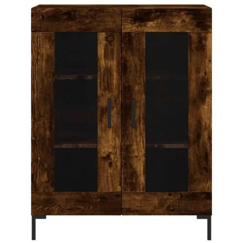 Komoda boja dimljenog hrasta 69,5x34x90 cm konstruirano drvo - Dimljeni hrast 1 Cijena