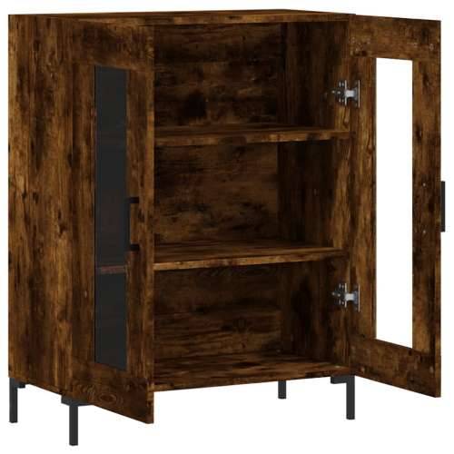 Komoda boja dimljenog hrasta 69,5x34x90 cm konstruirano drvo - Dimljeni hrast 1 Cijena