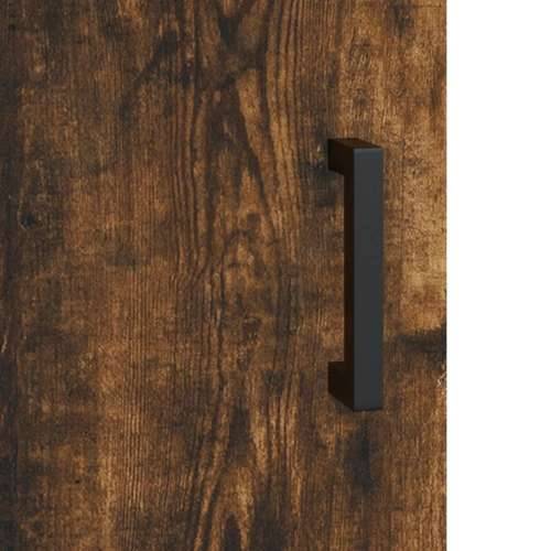 Komoda boja dimljenog hrasta 69,5x34x90 cm konstruirano drvo - Dimljeni hrast 1 Cijena