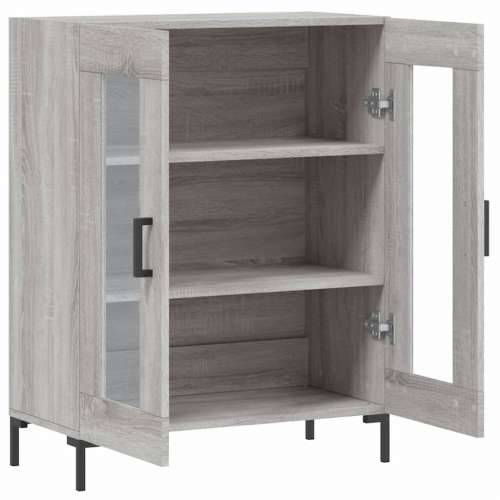 Komoda boja hrasta sonome 69,5 x 34 x 90 cm konstruirano drvo Sivi hrast sonoma 1 Cijena