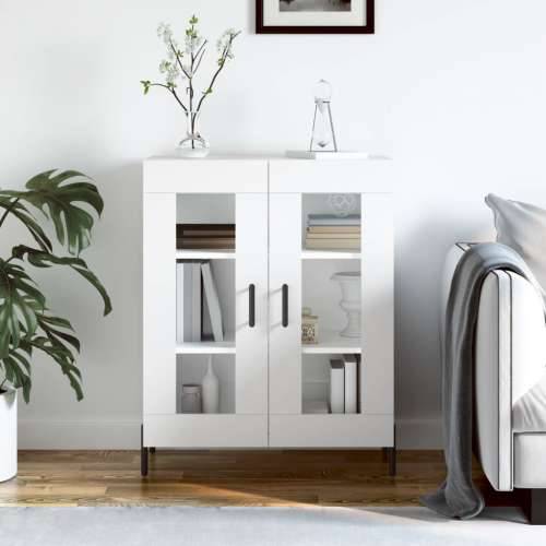 Komoda bijela 69,5x34x90 cm od konstruiranog drva - Bijela 1 Cijena