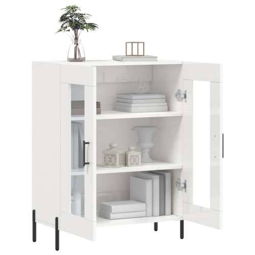 Komoda sjajna bijela 69,5x34x90 cm od konstruiranog drva - Visoko sjajno bijela 1 Cijena